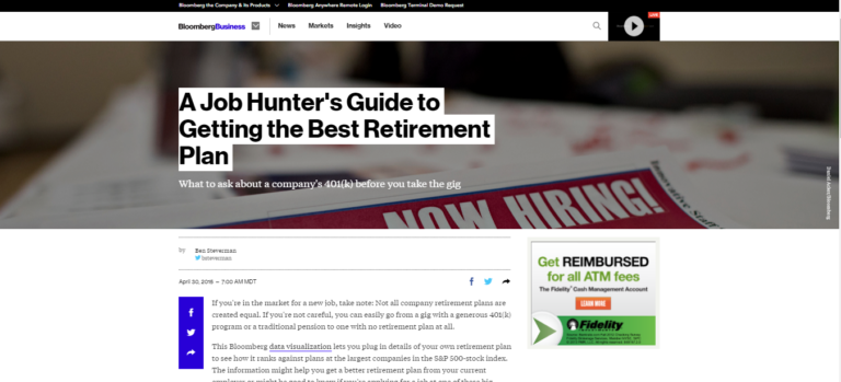 Bloomberg screenshot