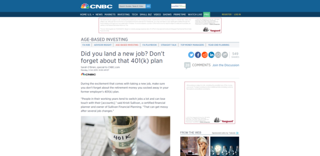 Did you land a new job  Don t forget about that 401 k  plan 401 k plan