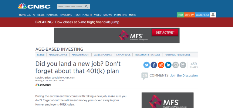 Did you land a new job Don t forget about that 401 k plan