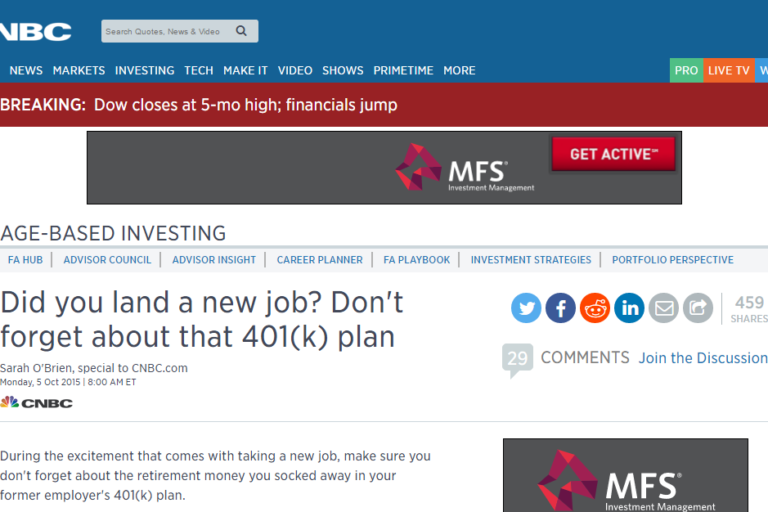 Did you land a new job  Don t forget about that 401 k  plan