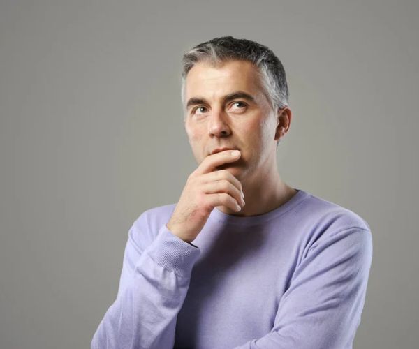 man thinking